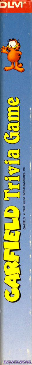 Garfield Trivia Game Cover Art: Right Spine