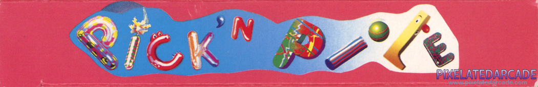 Pick'n Pile Cover Art: Top Spine Pick'n Pile Cover Art: Top Spine