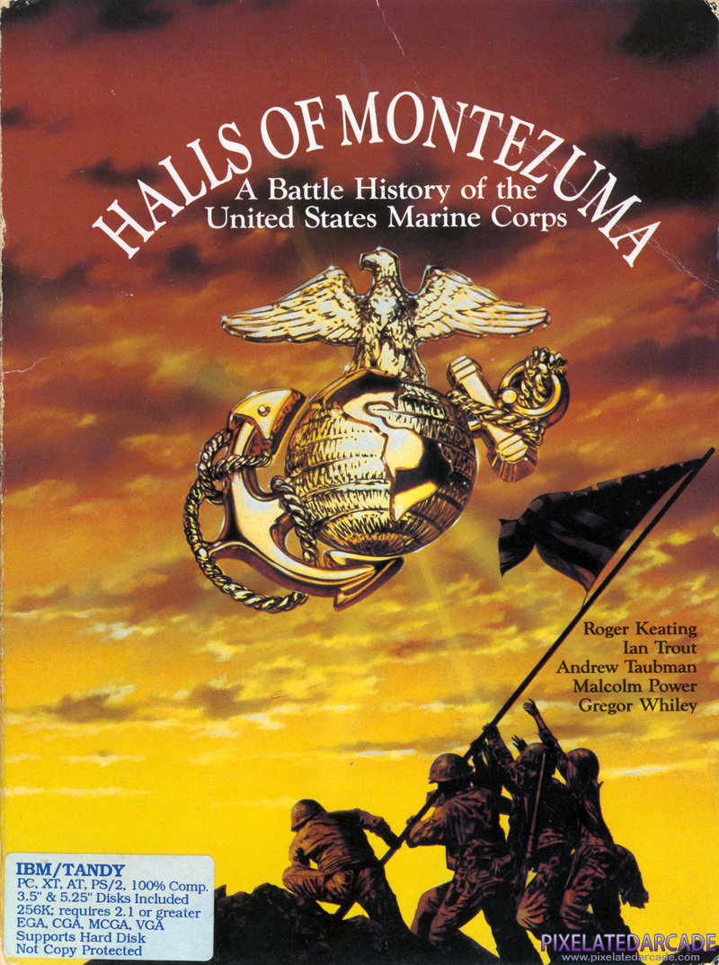 Halls of Montezuma: A Battle History of the United States Marine Corps Cover Art: Halls of Montezuma: A Battle History of the United States Marine Corps Cover Art: