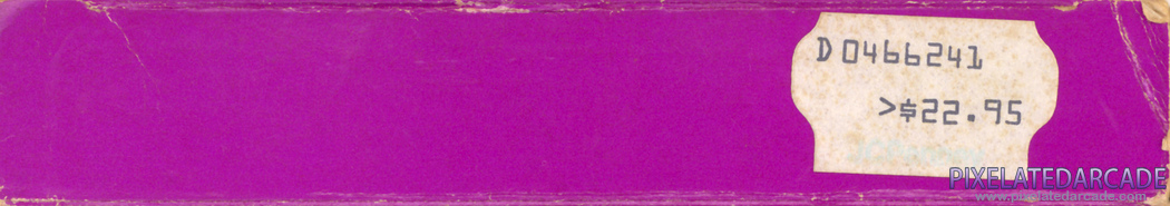 Circus Atari Cover Art: Top Spine Circus Atari Cover Art: Top Spine