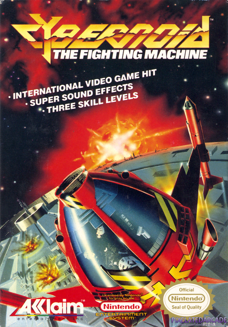 Cybernoid: The Fighting Machine Cover Art: Cybernoid: The Fighting Machine Cover Art: