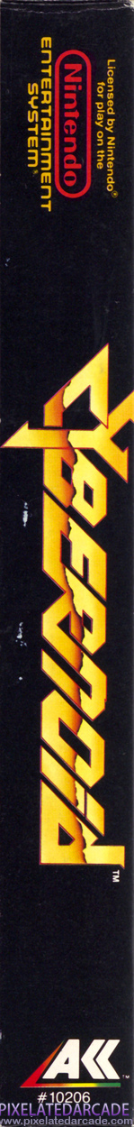 Cybernoid: The Fighting Machine Cover Art: Left Spine Cybernoid: The Fighting Machine Cover Art: Left Spine