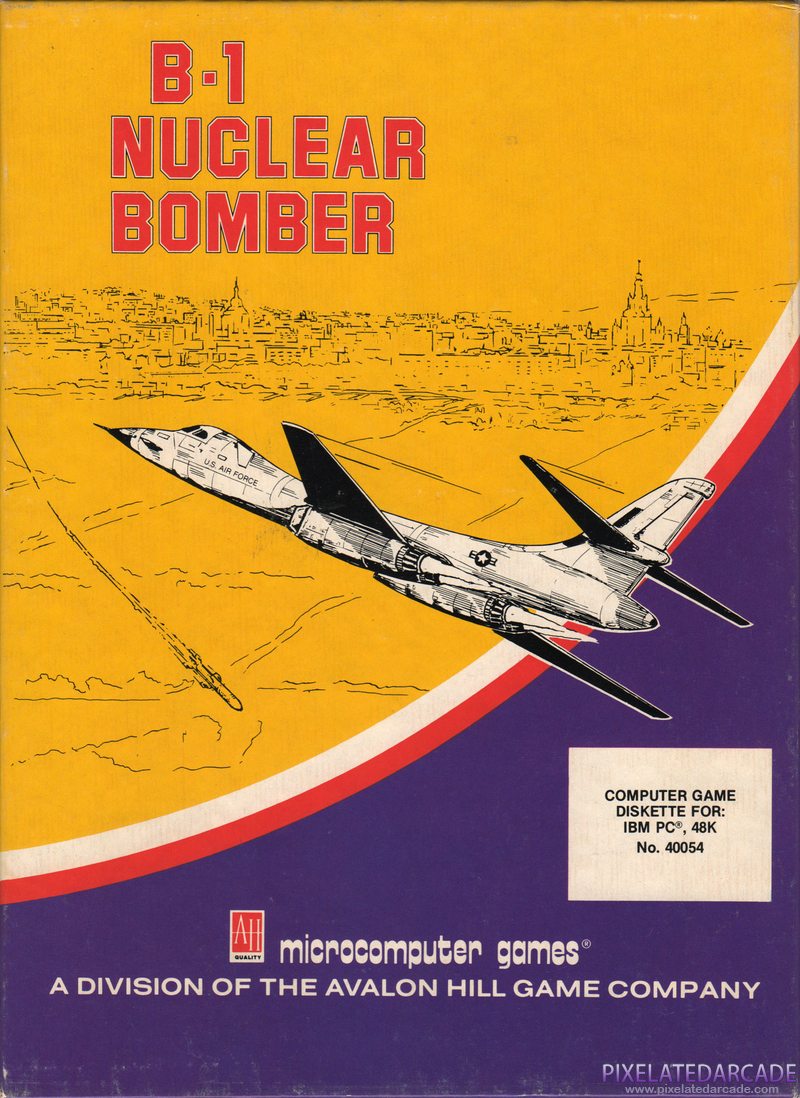 B-1 Nuclear Bomber Cover Art: B-1 Nuclear Bomber Cover Art: