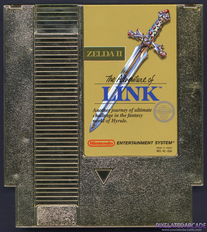 Zelda II: The Adventure of Link Cover Art: Front
