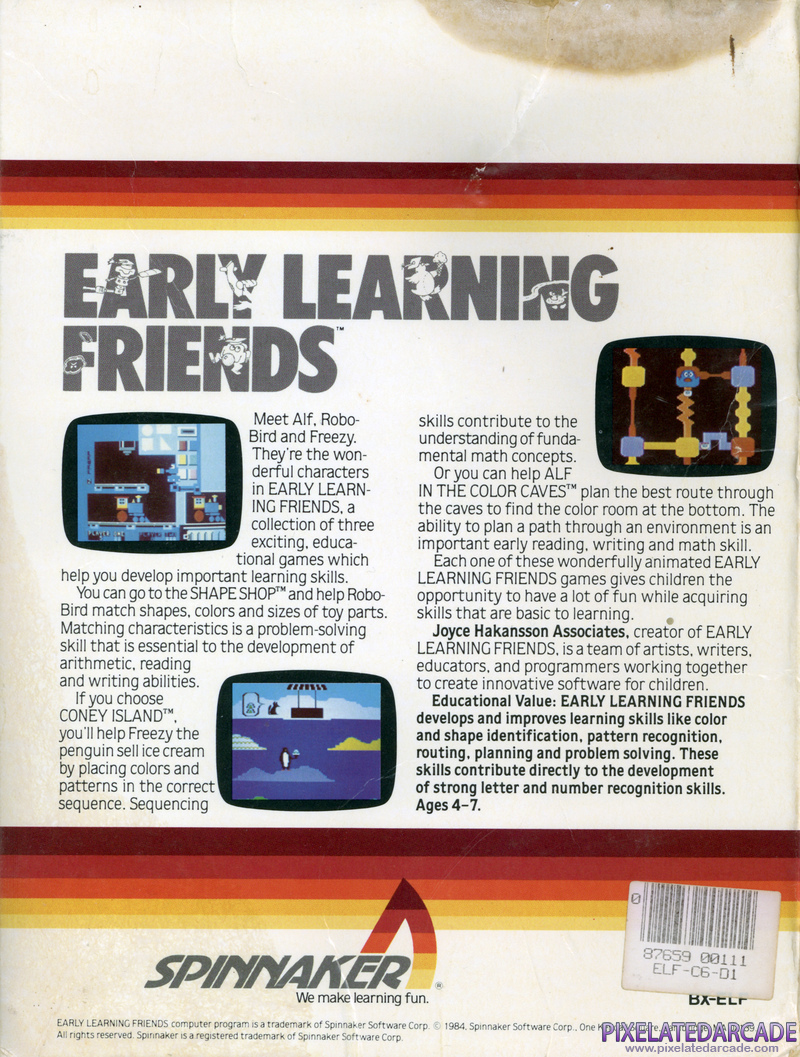 Early Learning Friends Cover Art: Early Learning Friends Cover Art: