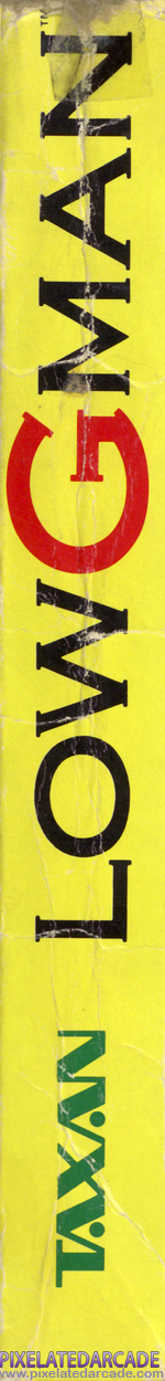 Low G Man Cover Art: Right Spine Low G Man Cover Art: Right Spine