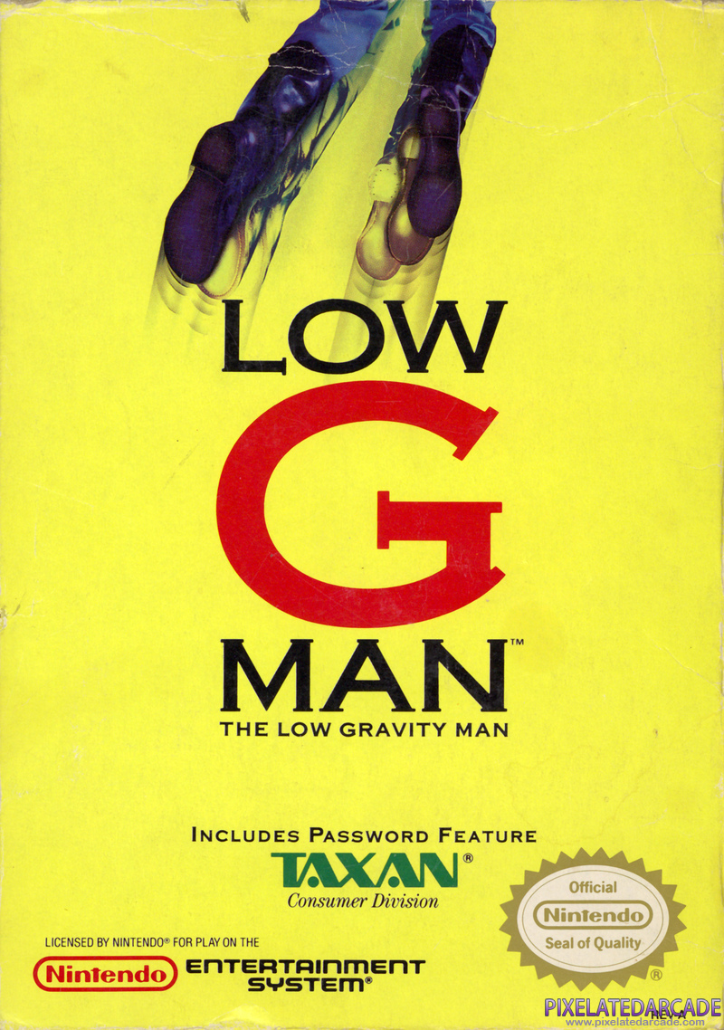 Low G Man Cover Art: Low G Man Cover Art: