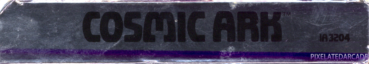 Cosmic Ark Cover Art: Top Spine Cosmic Ark Cover Art: Top Spine