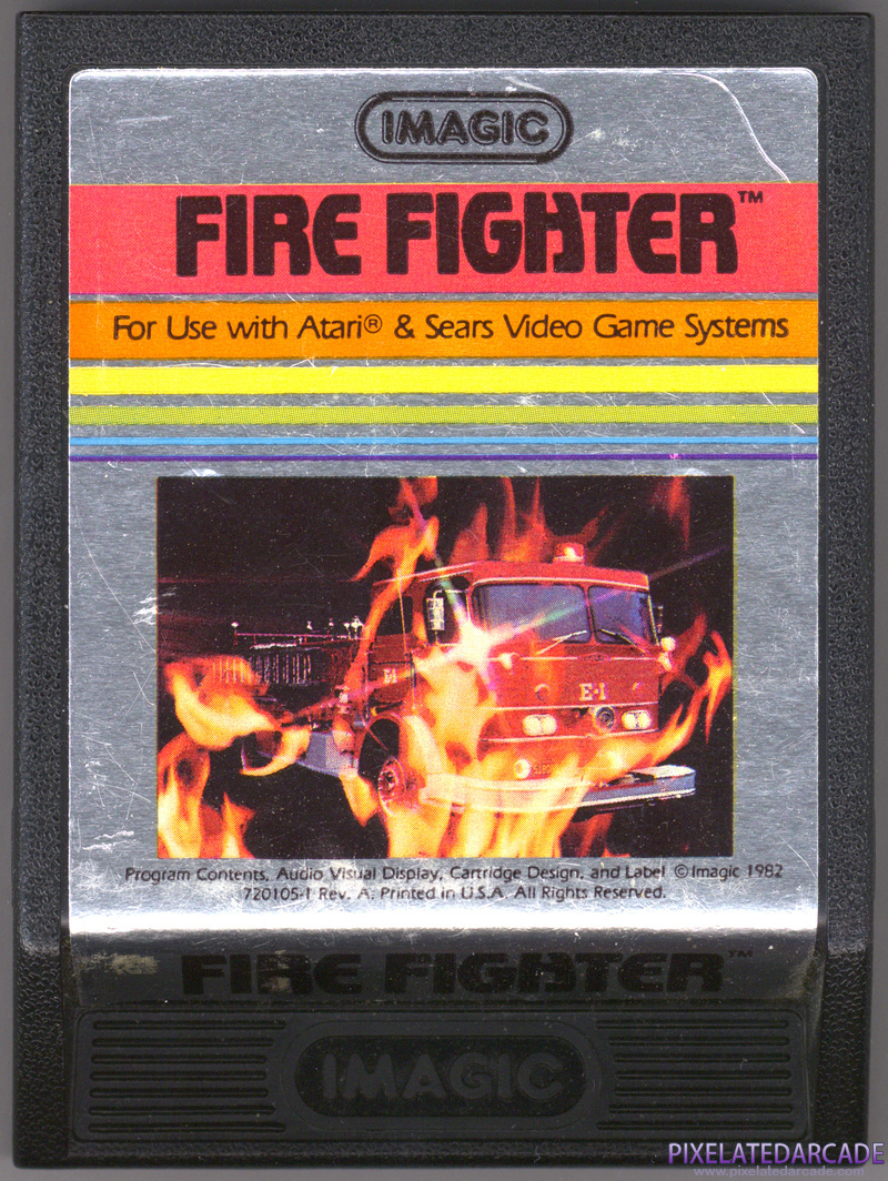 Fire Fighter Cover Art: Front Fire Fighter Cover Art: Front
