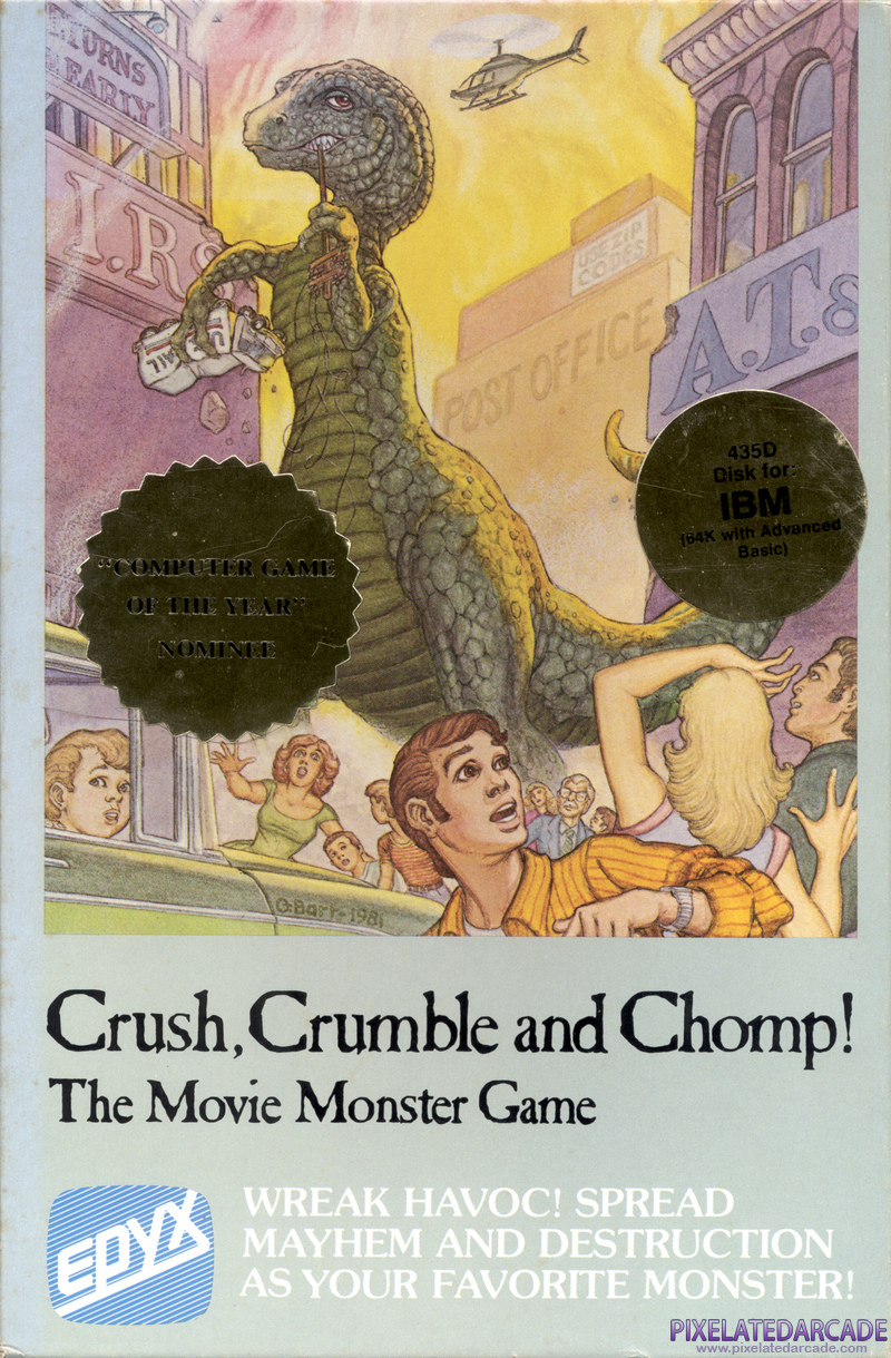 Crush, Crumble and Chomp! Cover Art: 