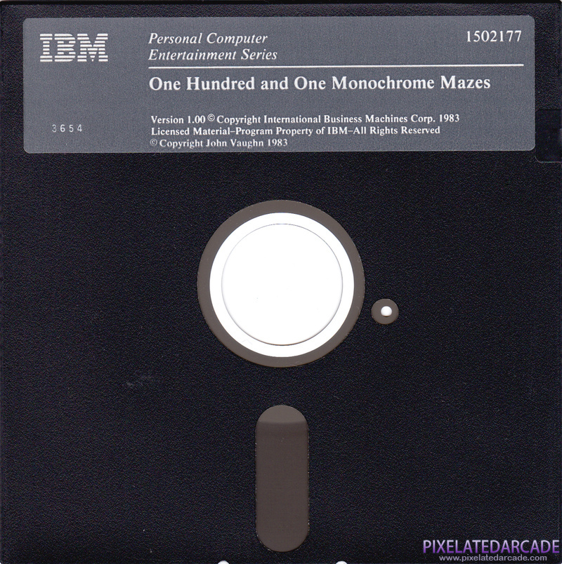 One Hundred and One Monochrome Mazes Cover Art: 