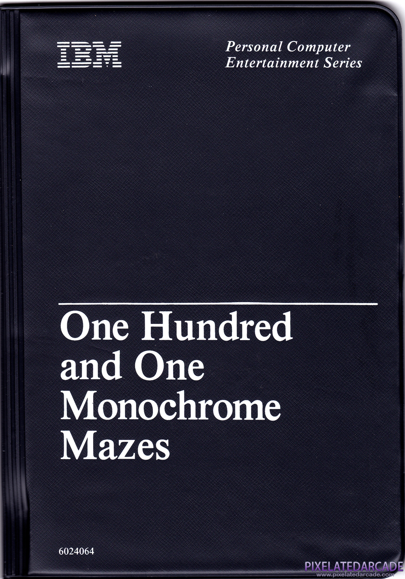 One Hundred and One Monochrome Mazes Cover Art: One Hundred and One Monochrome Mazes Cover Art: