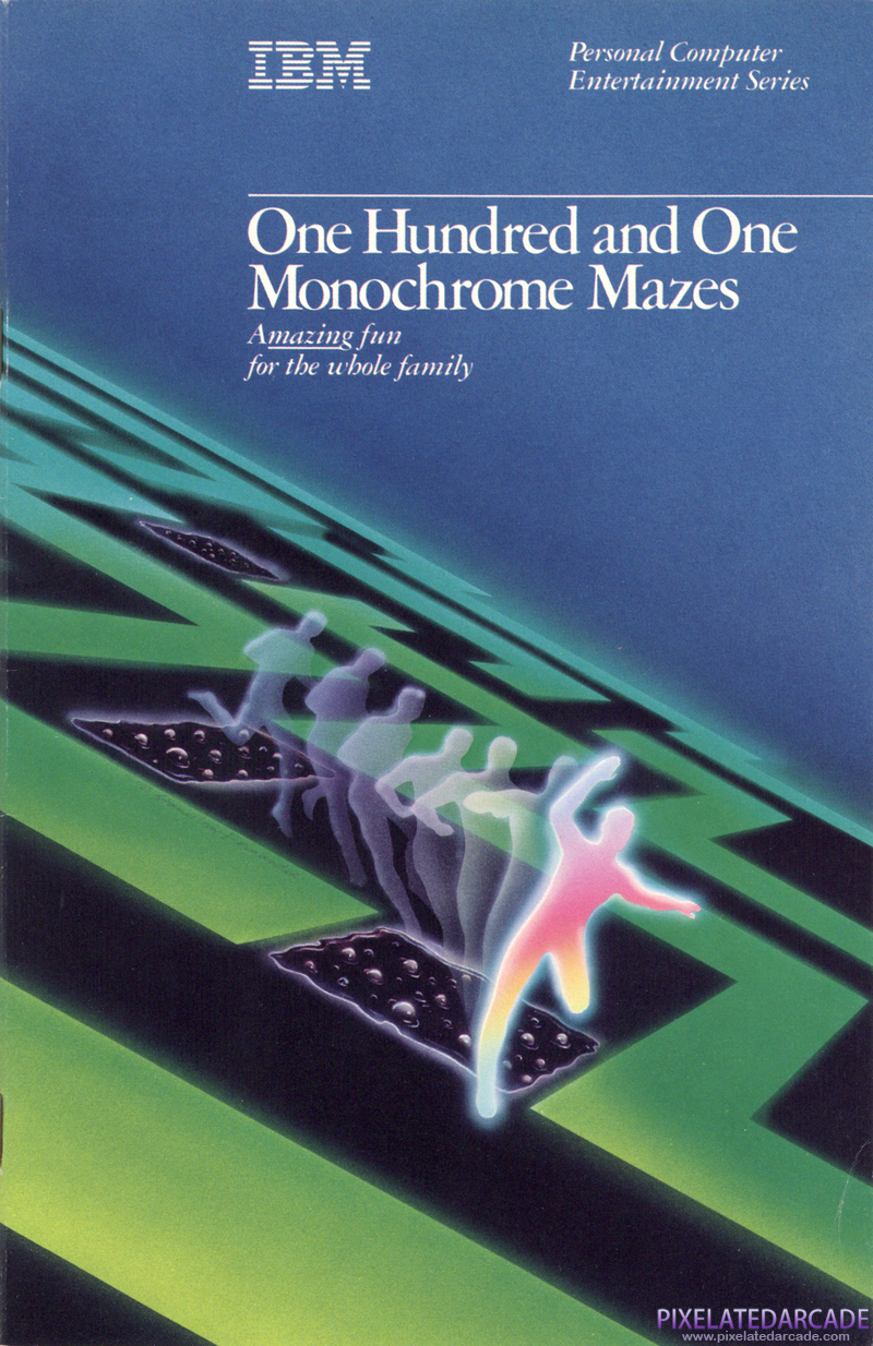 One Hundred and One Monochrome Mazes Cover Art: Front One Hundred and One Monochrome Mazes Cover Art: Front