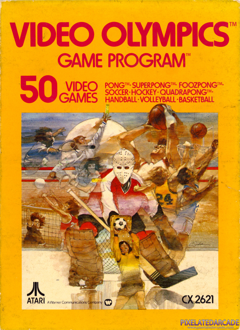 Video Olympics Cover Art: Video Olympics Cover Art: