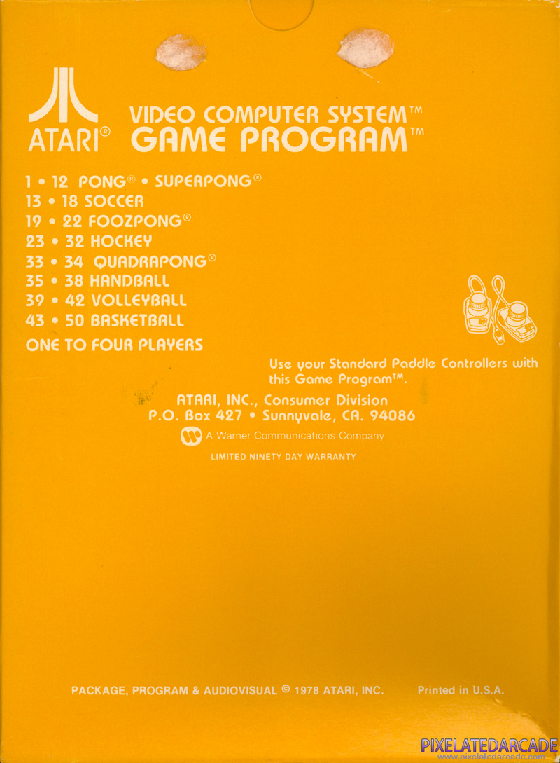 Video Olympics Cover Art: 