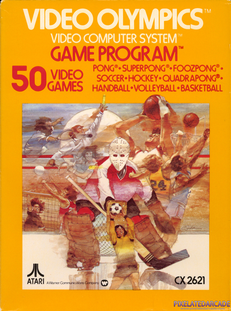Video Olympics Cover Art: Video Olympics Cover Art: