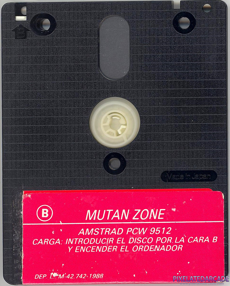 Mutan Zone Cover Art: Disk 2 of 2 Mutan Zone Cover Art: Disk 2 of 2