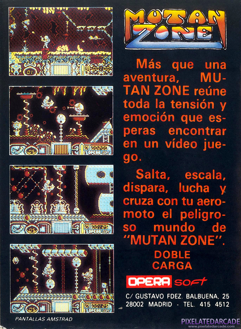 Mutan Zone Cover Art: Mutan Zone Cover Art: