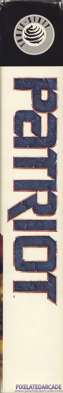 Patriot Cover Art: Right Spine Patriot Cover Art: Right Spine