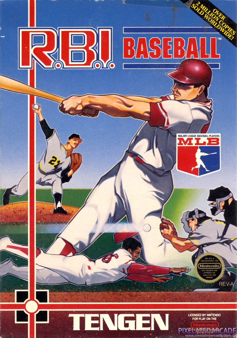 R.B.I. Baseball Cover Art: 