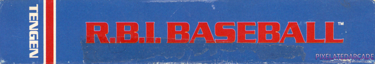 R.B.I. Baseball Cover Art: Top Spine R.B.I. Baseball Cover Art: Top Spine