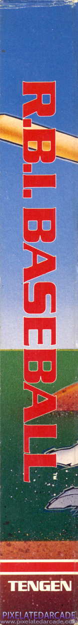R.B.I. Baseball Cover Art: Left Spine R.B.I. Baseball Cover Art: Left Spine