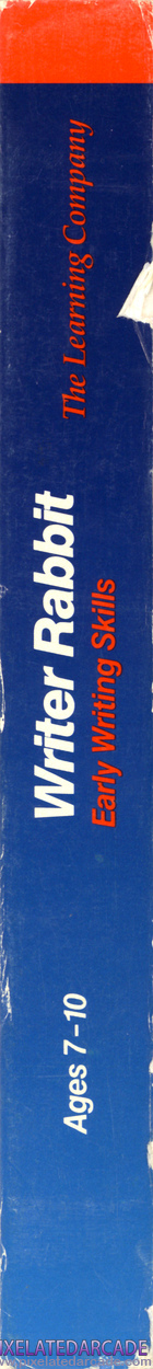 Writer Rabbit Cover Art: Right Spine Writer Rabbit Cover Art: Right Spine