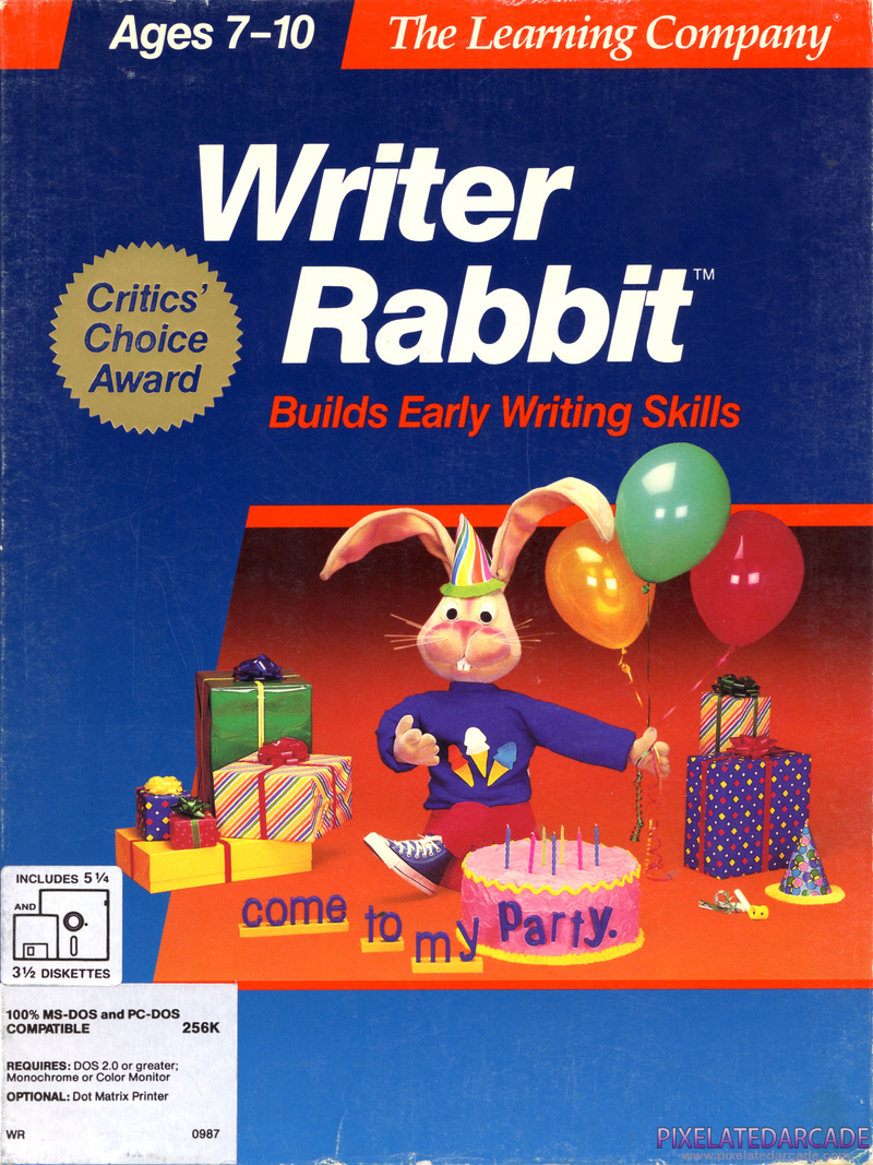 Writer Rabbit Cover Art: Writer Rabbit Cover Art: