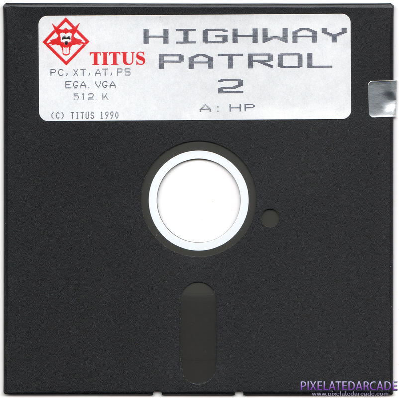 Highway Patrol II Cover Art: Disk 1 of 2
