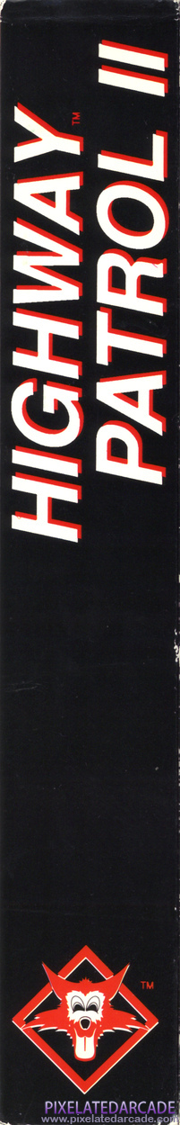 Highway Patrol II Cover Art: Right Spine