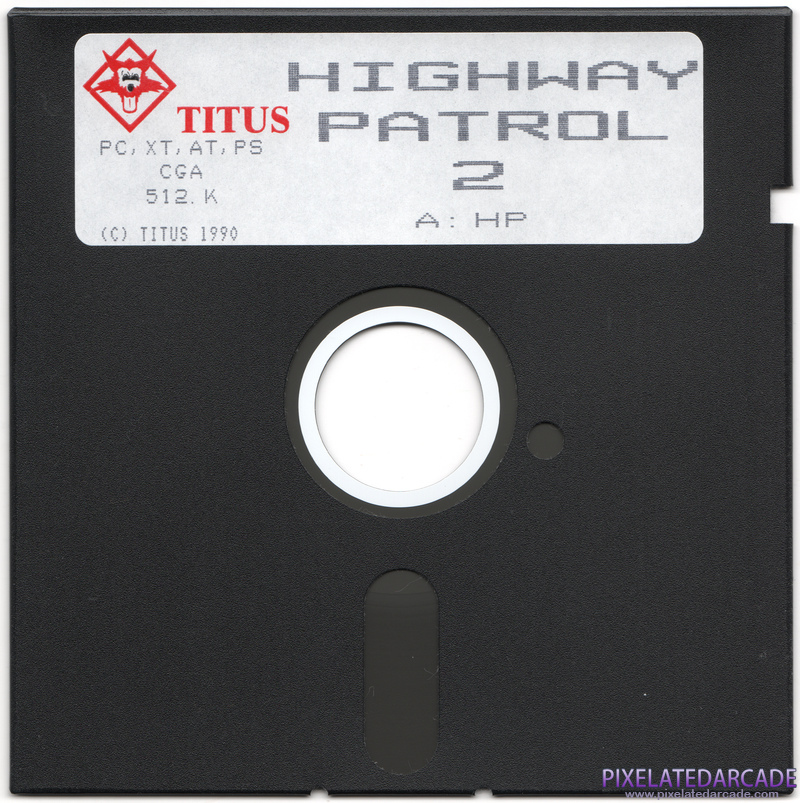 Highway Patrol II Cover Art: Disk 2 of 2