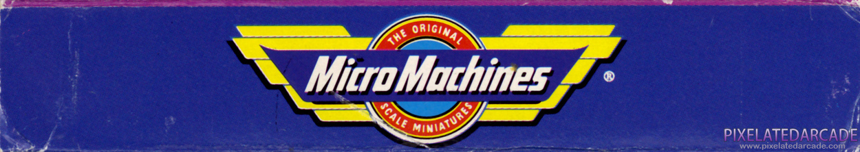 Micro Machines Cover Art: Top Spine