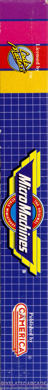 Micro Machines Cover Art: Left Spine
