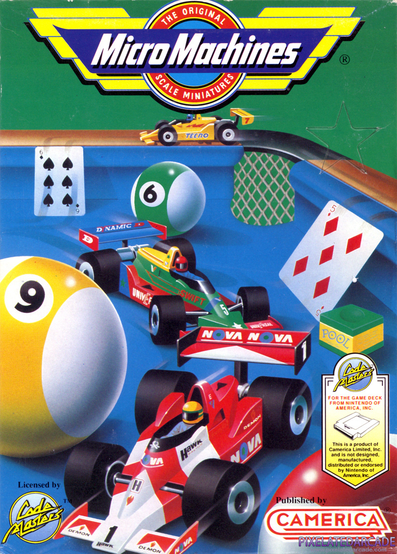 Micro Machines Cover Art: Micro Machines Cover Art: