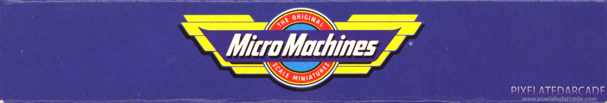 Micro Machines Cover Art: Top Spine Micro Machines Cover Art: Top Spine