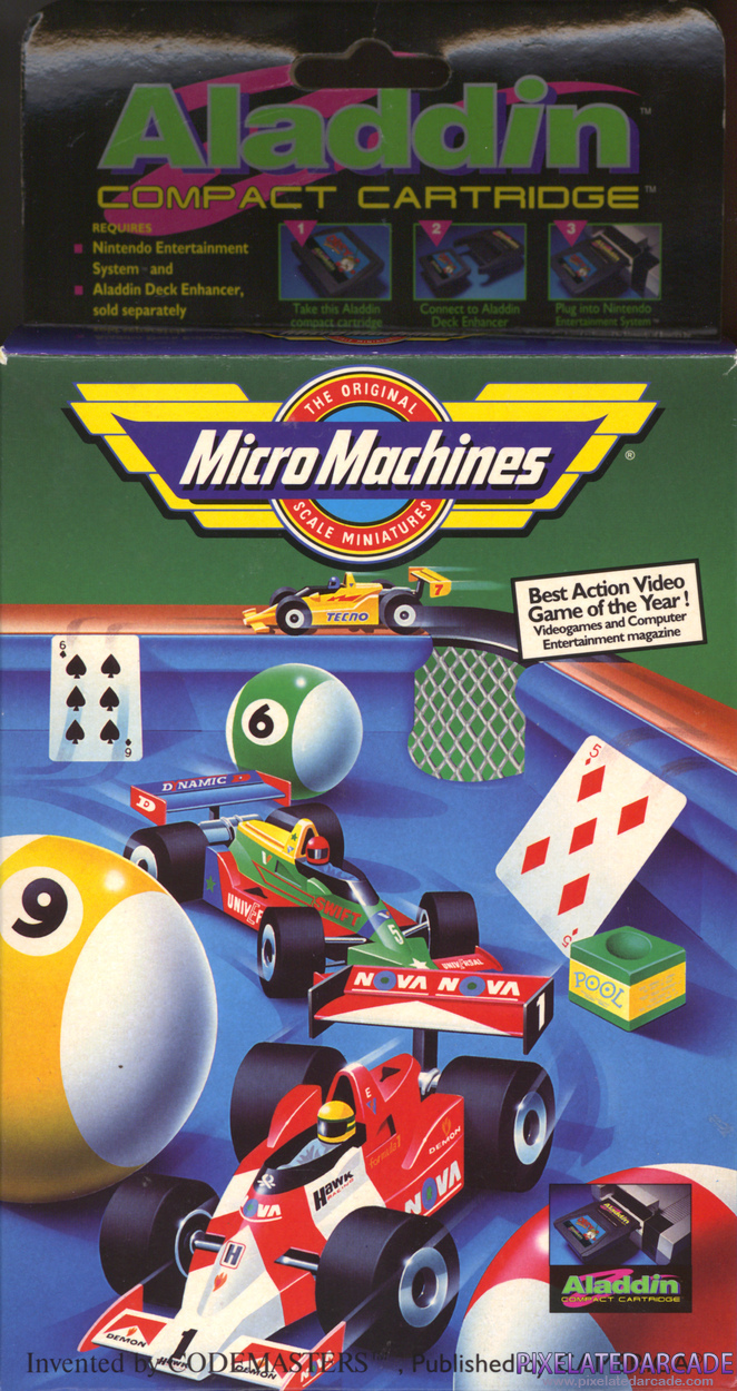 Micro Machines Cover Art: Micro Machines Cover Art: