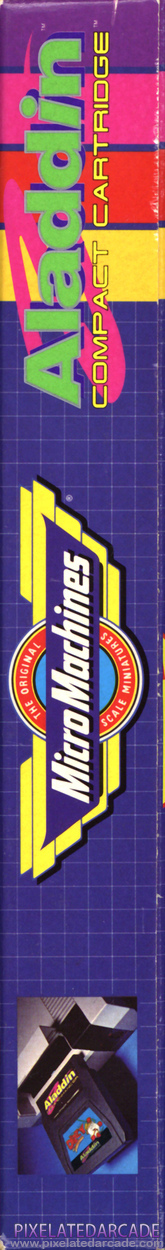 Micro Machines Cover Art: Right Spine