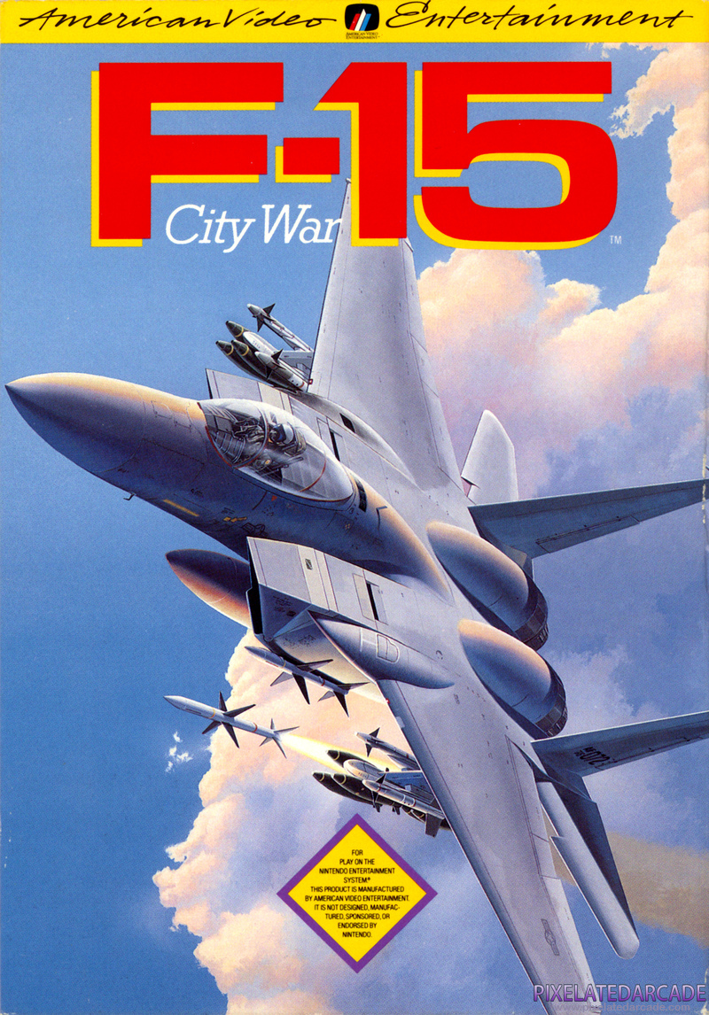 F-15 City War Cover Art: F-15 City War Cover Art: