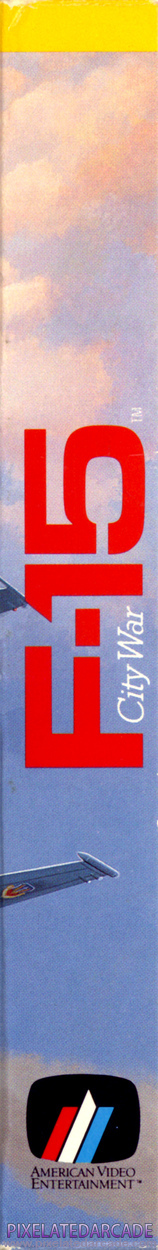 F-15 City War Cover Art: Right Spine F-15 City War Cover Art: Right Spine