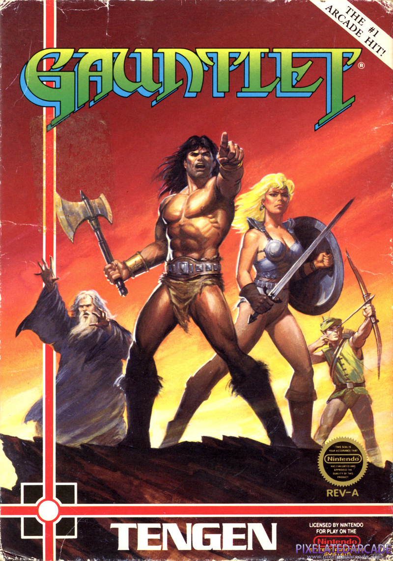 Gauntlet Cover Art: Gauntlet Cover Art: