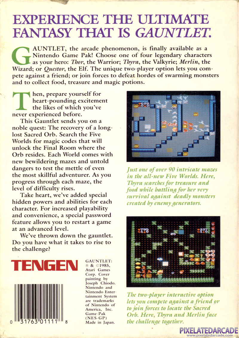 Gauntlet Cover Art: Gauntlet Cover Art: