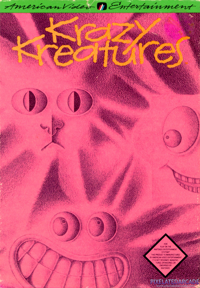 Krazy Kreatures Cover Art: Krazy Kreatures Cover Art:
