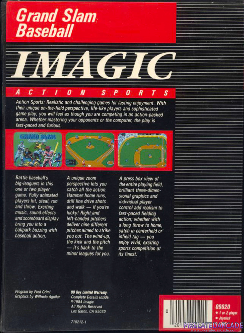 Grand Slam Baseball Cover Art: Grand Slam Baseball Cover Art: