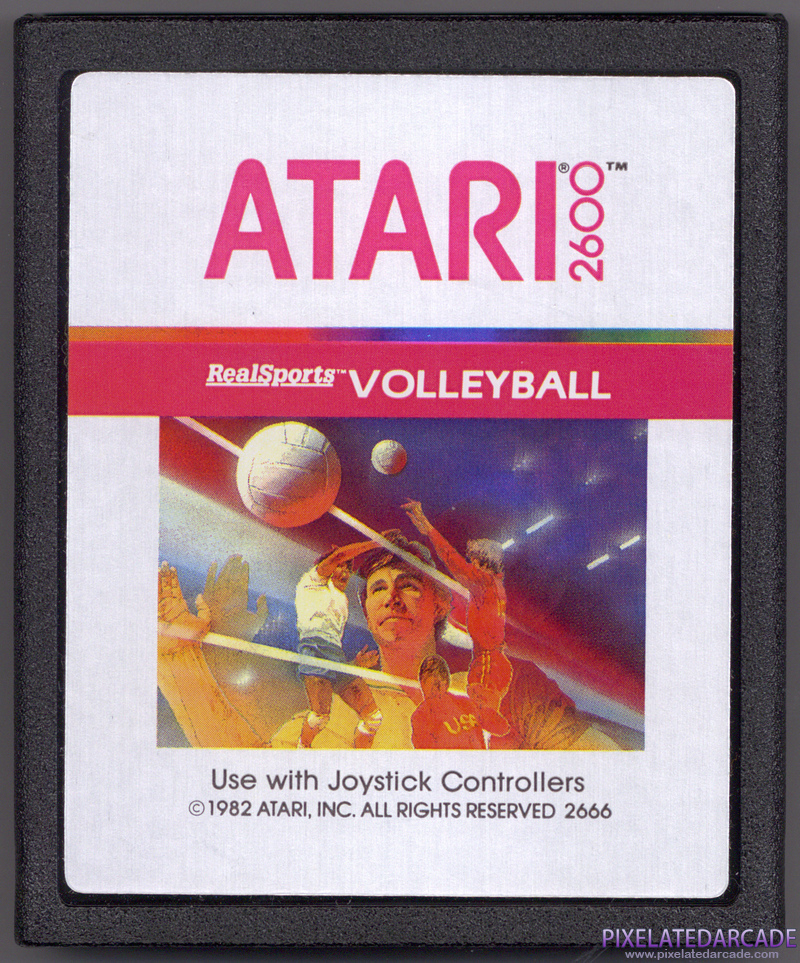 RealSports Volleyball Cover Art: Front RealSports Volleyball Cover Art: Front