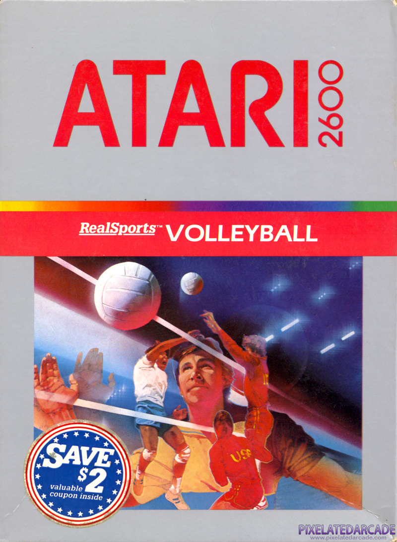 RealSports Volleyball Cover Art: RealSports Volleyball Cover Art: