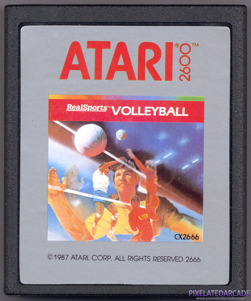 RealSports Volleyball Cover Art: Front RealSports Volleyball Cover Art: Front
