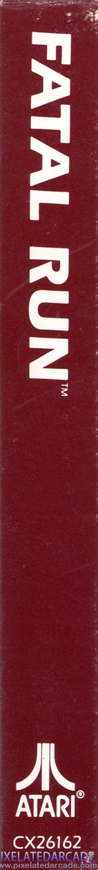 Fatal Run Cover Art: Right Spine