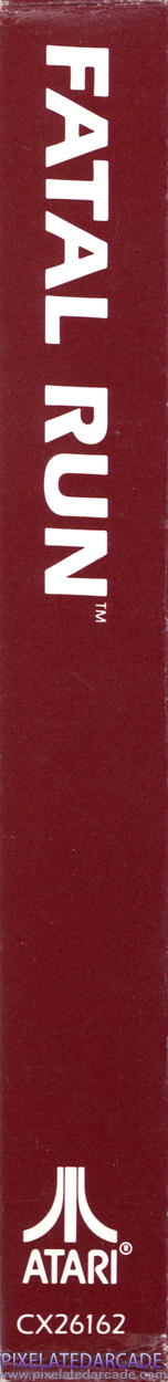 Fatal Run Cover Art: Left Spine