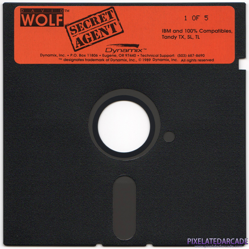 David Wolf: Secret Agent Cover Art: Disk 1 of 5 David Wolf: Secret Agent Cover Art: Disk 1 of 5