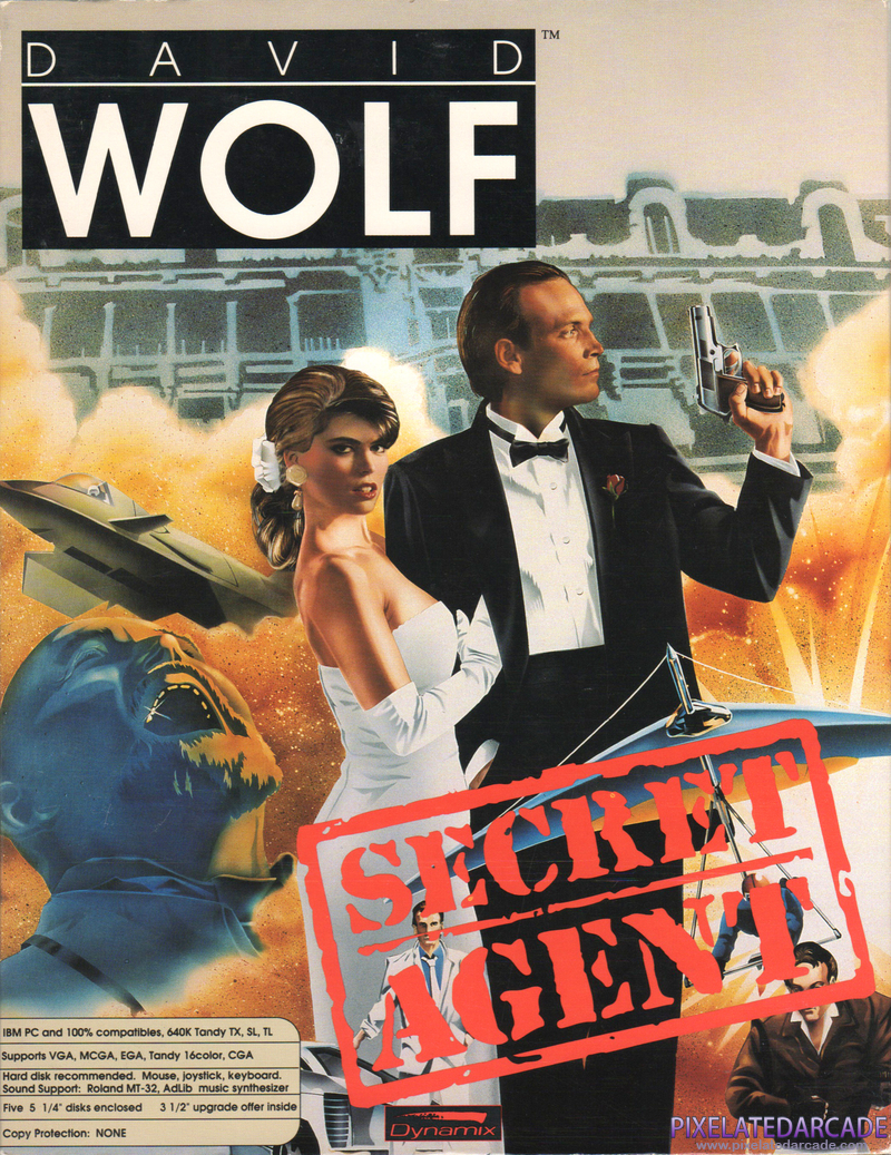 David Wolf: Secret Agent Cover Art: David Wolf: Secret Agent Cover Art: